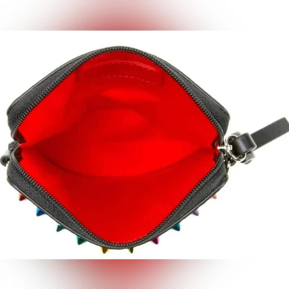 Like New Spiked Christian Louboutin Colorful Slim Crossbody Bag - Picture 5 of 5